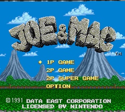 Joe and Mac Caveman Ninja